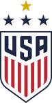 United States Soccer Federation logo (three plus one)