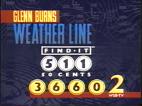 Glenn Burns' Weather Line promo (1995)