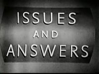 Issues and Answers 1960s