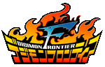 Japanese logo, Digimon Frontier.