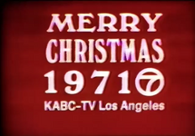 Merry Christmas Slide 1971