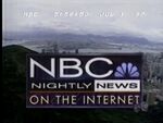 July 1, 1997 outro highlighting NBC News' Internet presence