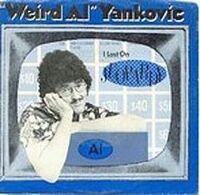 The Jeopardy logo on the Weird Al Yankovic cover "I Lost on Jeopardy".