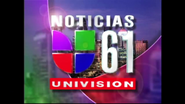 Noticias 61 news open graphic from 1998 to 2001.