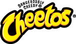 Logo with the tagline "Dangerously Cheesy". The slogan was changed to the more basic “It’s a Cheetos Thing” in 2020.