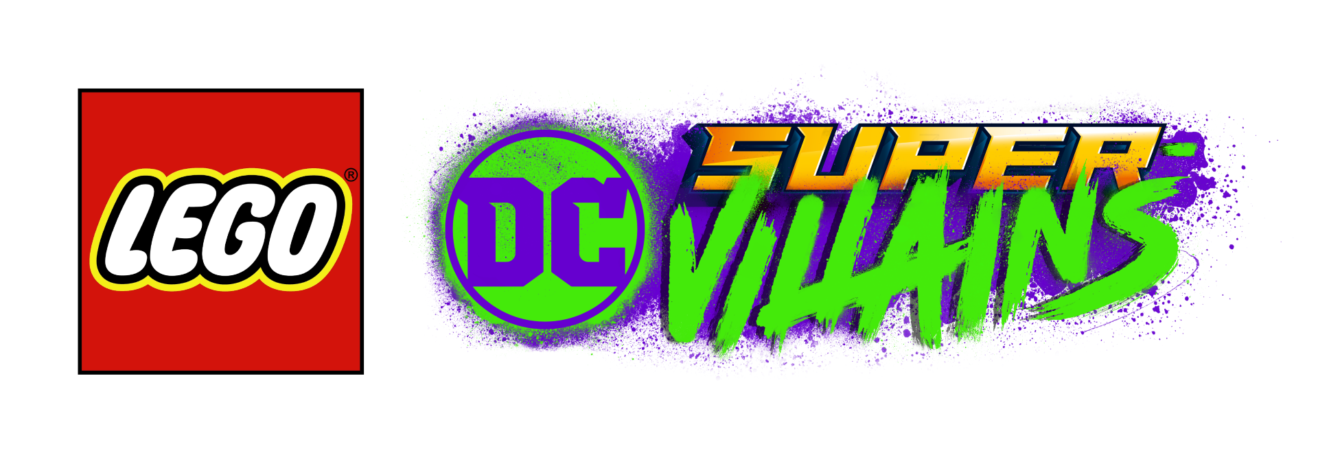 Logo dc super outlet villains