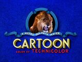 Mid 1950s cartoon logo. (1954-1955)