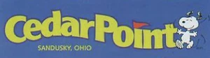 Cedar Point Snoopy logo