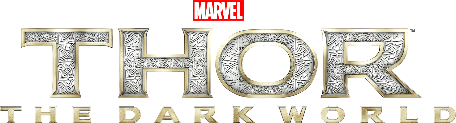 thor dark world movie logo