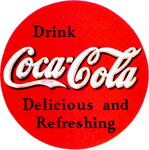Coca-Cola ad logo 1934
