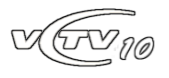 VCTV10 logo (2008-10) remake by TN Archive