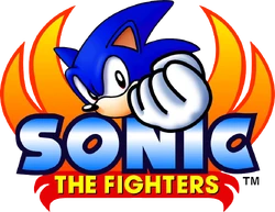 Sonic the Fighters Logo