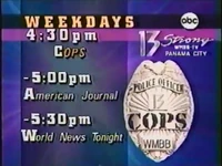 Cops promo and schedule ID (March 1994)