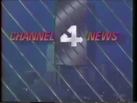 Channel 4 News base open, seen during 10:00 p.m. newscasts (1987–1988)