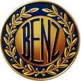 Converet Benz logo to an 3D (skeumorfist) SVG version.