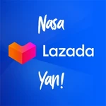 Logo with tagline "Nasa Lazada Yan!" (Philippines, 2021)