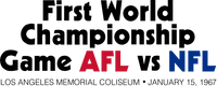Super Bowl I Alternate Logo