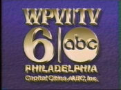 WPVI-TV station ID with Capital Cities-ABC byline from late 1986