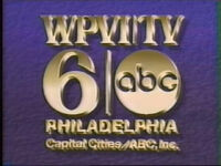 WPVI-TV station ID with Capital Cities-ABC byline in 1986–1987 as The New Network Flagship Station.