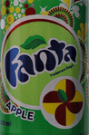 Fanta Apple logo in English (Jordan)