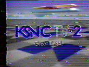 KSNW satellite in Great Bend, mid 1980s