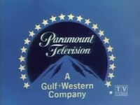 1981 version B. Notice that the Paramount Television mountain is slightly slanted.