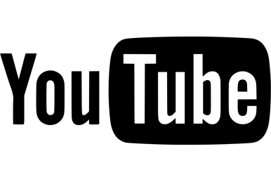 youtube logo png black