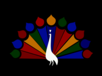The 1962 NBC peacock.