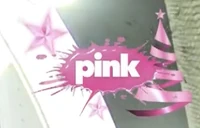 Holiday variation of the on-screen bug in use from December 15, 2022 to early 2024