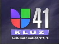 Univision 41 KLUZ-TV ident from 1995–1996