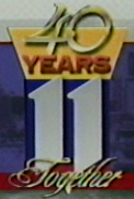 40 Years Together logo (1993)