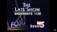 "The Late Show" promo (April 1988)