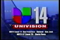 Univision 14 KDTV-TV Station ID 1998-2001