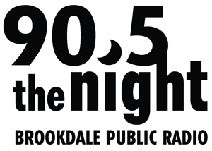 90.5 the Night logo