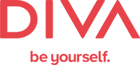 Logo with slogan Be yourself