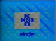Closedown ident used in 1981–1982