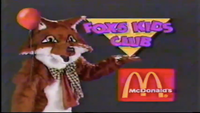 "Fox 5 Kids Club" McDonald's PSA featuring mascot Rusty the Fox (1993)