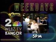 WLBZ-TV's Cheers Video ID From Late 1991