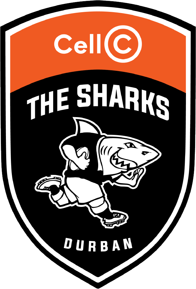 Sharks (Durban - South Africa) Shark logo, Rugby logo, Rugby images