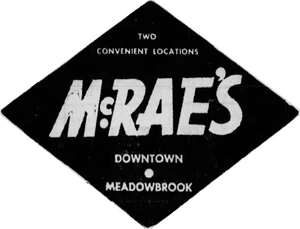 McRae's - 1956