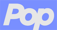 Blue version of the Pop logo.