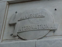 Signage on what was once Universal's distribution offices in Chicago.