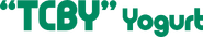 "TCBY Yogurt" logo (1985-1987)
