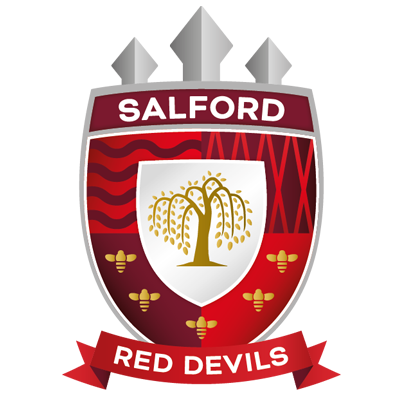 SALFORD RED DEVILS RUGBY UNDER ARMOUR SHIRT L Rugby \ Rugby League \  Salford City Reds