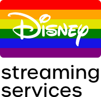 Disney Streaming Services (Pride Version; Stacked)