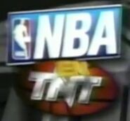 NBA on TNT logo Latin America Version (1995 - 1996)