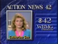 WBMG Action News 42 Catherine Gee promo 1990