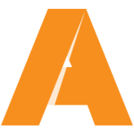 Orange "A" icon