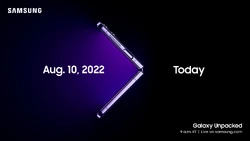 Galaxy Unpacked 2022 Episode 2, focusing on the Galaxy Z Flip/Fold 4, Galaxy Buds2 Pro and Galaxy Watch 5 series