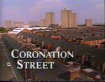 Coronation Street title card from October 1999